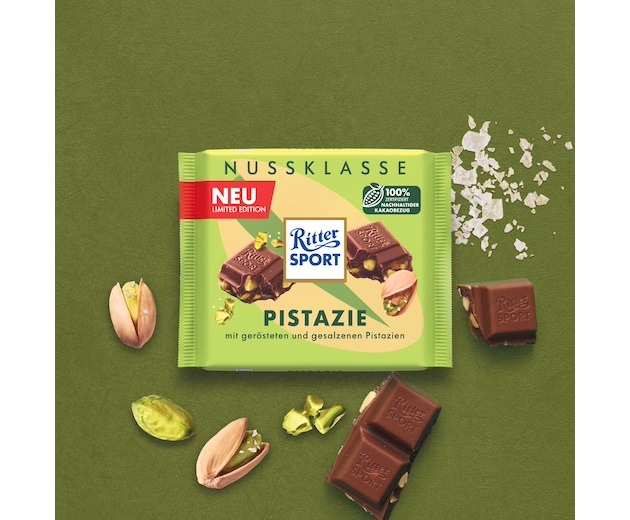 Neu von Ritter Sport: Limited Edition Pistazie