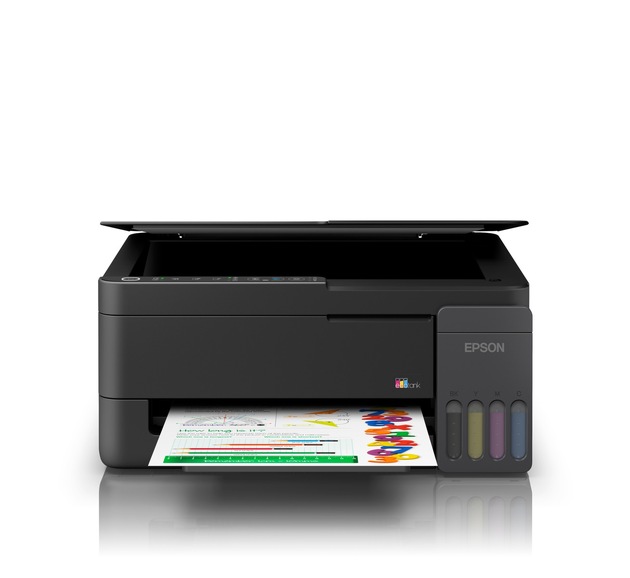 Epson erweitert die EcoTank-Reihe um neue, besonders kompakte Drucker für den günstigen Druck zu Hause