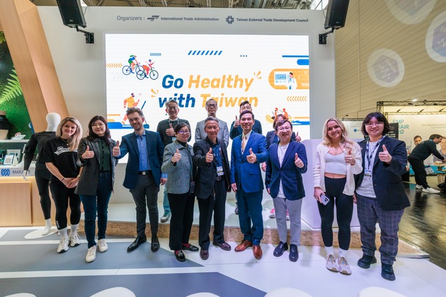 Go Healthy with Taiwan: Taiwan Excellence auf der FIBO 2025