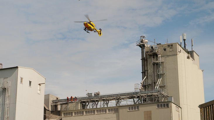 Windentraining ADAC Luftrettung in Büsum