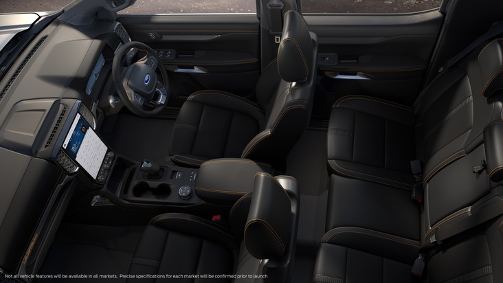 Nouveau Ford Ranger : pick-up high-tech encore plus performant, flexible et intelligent