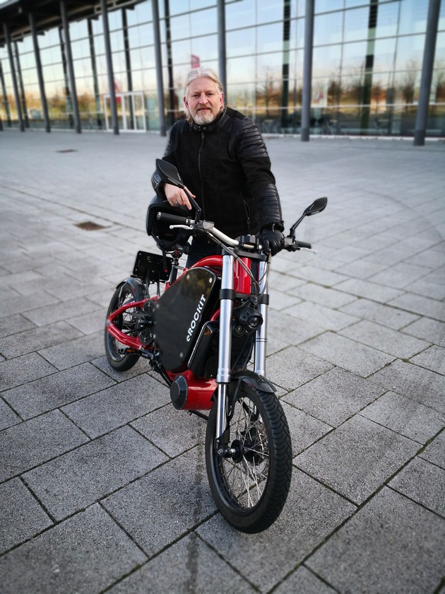 Elektro-Motorrad eROCKIT begeistert auf der e-Mobilitätsmesse Nord 2018