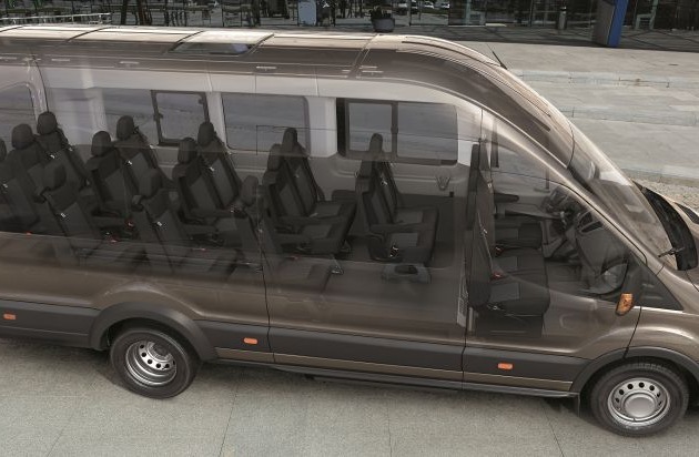 Ab sofort erhältlich: der neue Ford Transit Bus