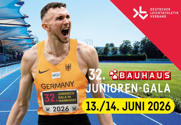 32. BAUHAUS Junioren-Gala am 13./14. Juni in Mannheim