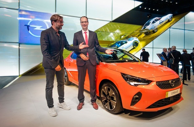 Opel Automobile GmbH: "Opel wird elektrisch": CEO Michael Lohscheller kündigt auf der IAA nächste Schritte der Opel-Elektro-Offensive an (FOTO)
