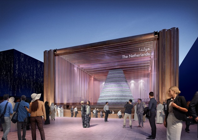 Design des niederländischen Pavillons für die Dubai EXPO 2020 vorgestellt