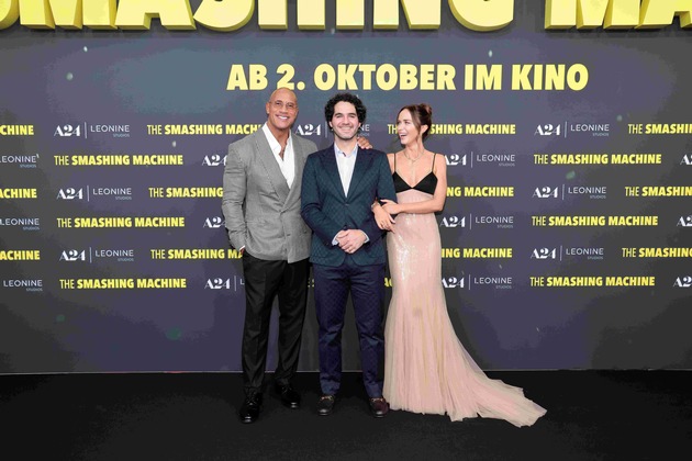 THE SMASHING MACHINE feiert gewaltige Deutschlandpremiere in Berlin