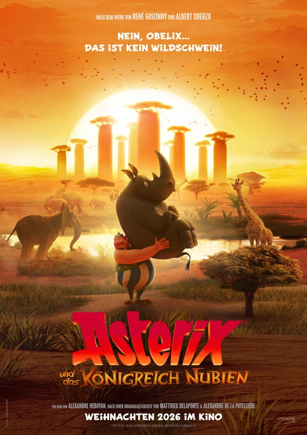 Beim Teutates - Für Asterix geht es im Dezember in „Das Königreich Nubien“!