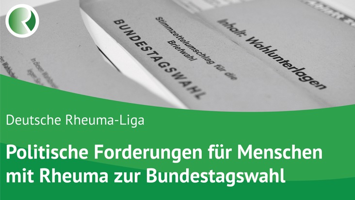 Deutsche Rheuma-Liga Bundesverband e.V.: Politik lässt 17 Millionen Menschen allein / Deutsche Rheuma-Liga fordert bessere Versorgung für Rheuma-Betroffene