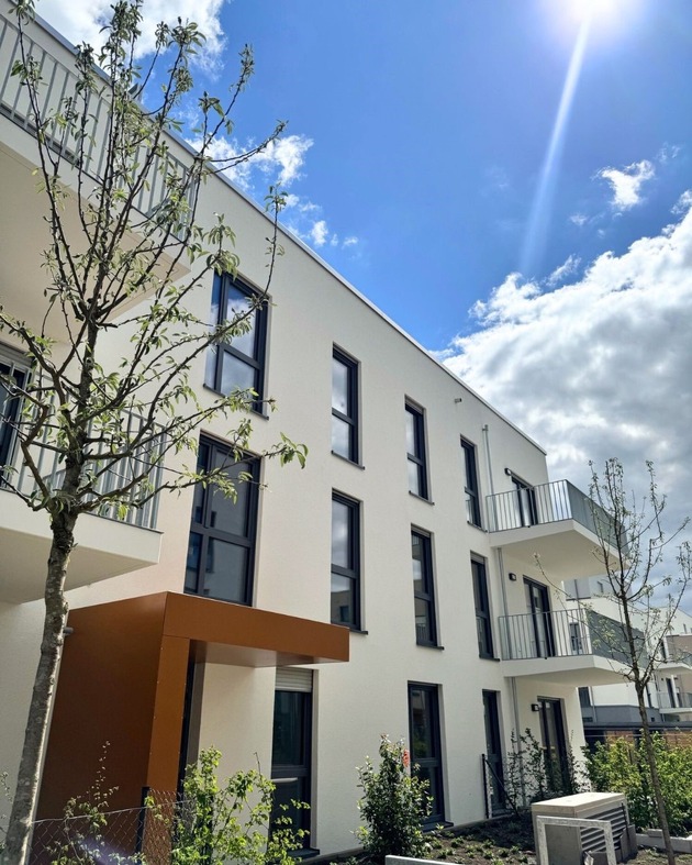 Instone stellt „Elisabethentor“-Quartier fertig: Übergabe von 105 Wohneinheiten und einer Kita in Wiesbaden-Delkenheim