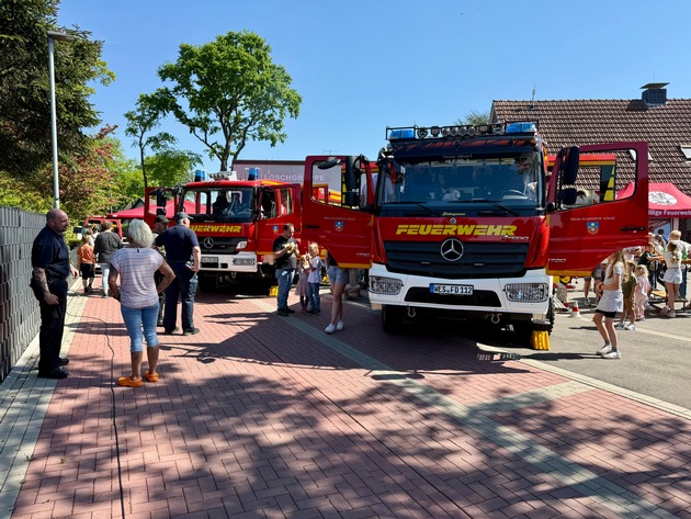 FW Hünxe: Voller Erfolg - Viele Gäste beim Brandschutztag in Drevenack