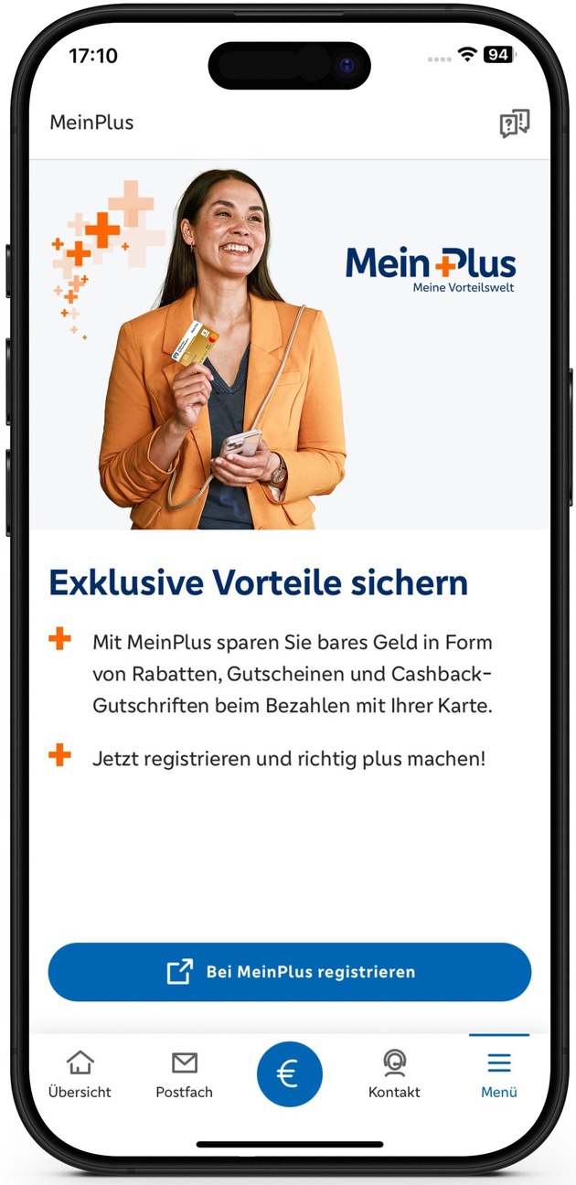 MeinPlus Wallet wird fester Bestandteil der VR Banking App