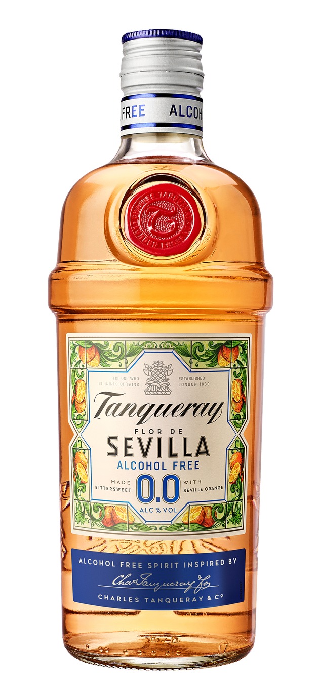 DIAGEO PM: NEU! Tanqueray Flor de Sevilla 0.0%