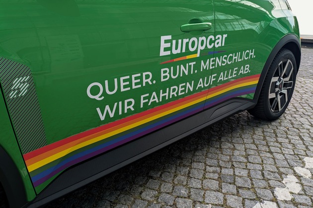 Haltung zeigen für eine Zukunft ohne Angst: Europcar feiert erneut Vielfalt auf dem CSD in Hamburg