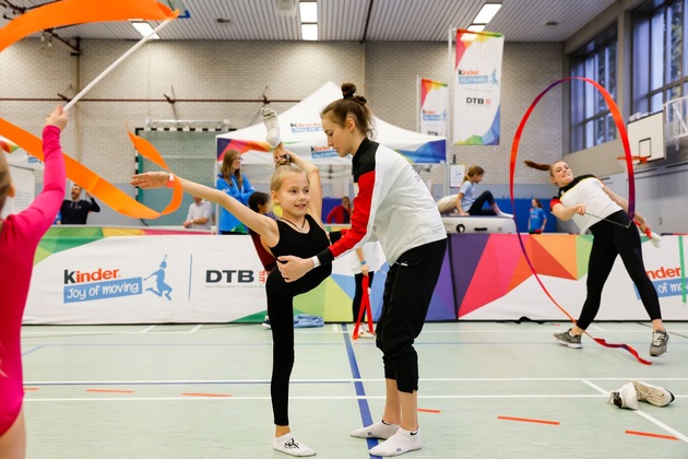 Presseinformation Deutscher Turner-Bund | Medieneinladung kinder Joy of Moving Tag des Kinderturnens