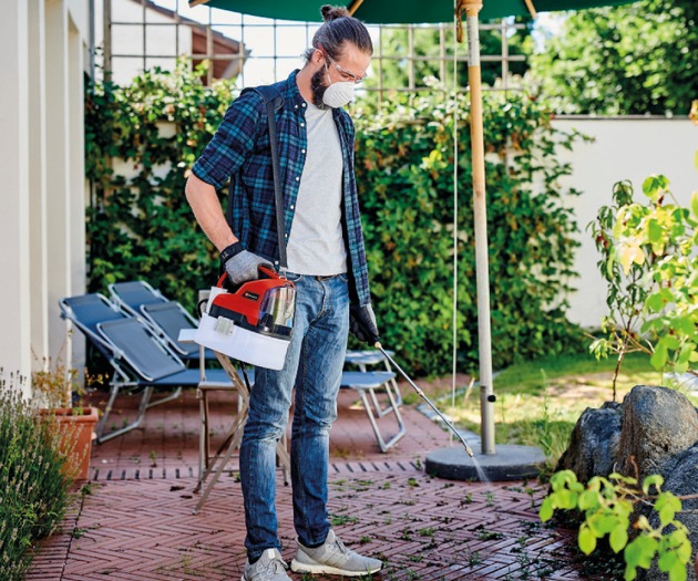 Compact assistance for greener gardens - New pressure sprayers in the Power X-Change cordless range from Einhell