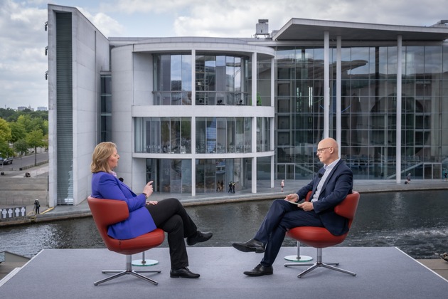 Bärbel Bas im ARD-Sommerinterview