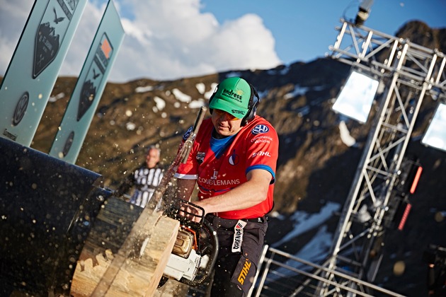 Australier sichert den Sieg der STIHL TIMBERSPORTS® Champions Trophy erneut für Down Under / Brayden Meyer triumphiert bei der Champions Trophy an Axt und Säge