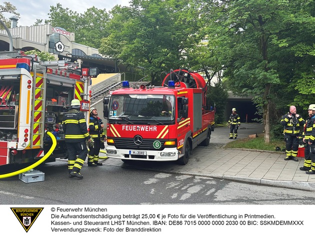 FW-M: Wochenendrückblick der Feuerwehr München (24. - 26. Mai 2025)