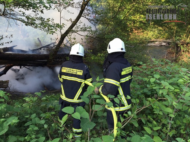 FW-MK: Kleinbrand am Lenneufer