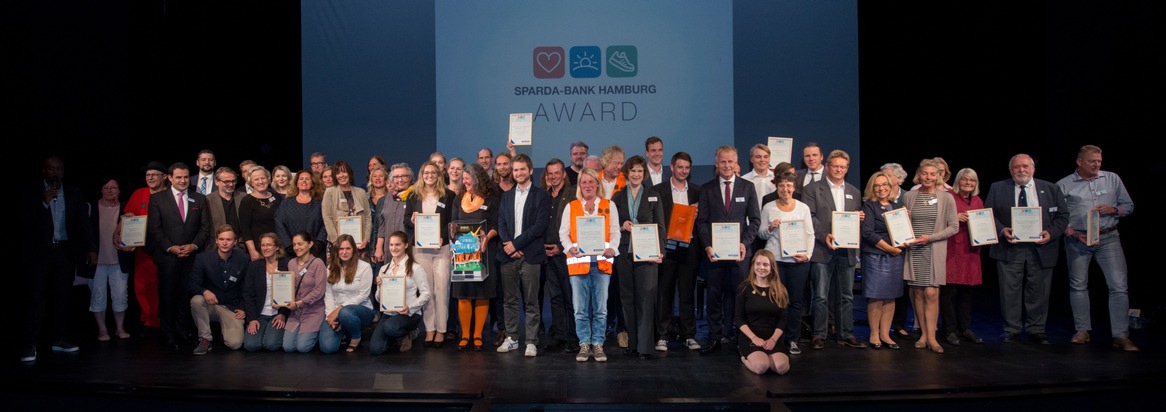 Sparda-Bank Hamburg Award 2017: 115.000 Euro an Sozial-, Sport- und Umweltschutz-Projekte vergeben