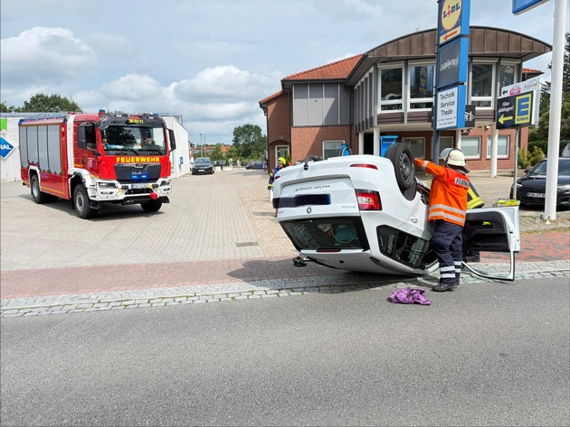 FW-ROW: Verkehrsunfall auf der B75 in Sottrum