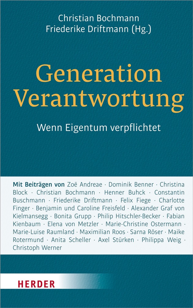 PM: „Generation Verantwortung“  | Buch-Neuerscheinung am 11. Mai 2021  | Zentrum Familienunternehmen der Bucerius Law School