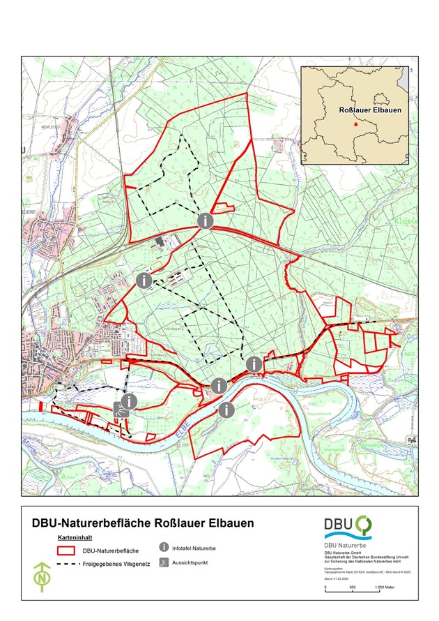 DBU: Managementplan für DBU-Naturerbefläche Roßlauer Elbauen steht