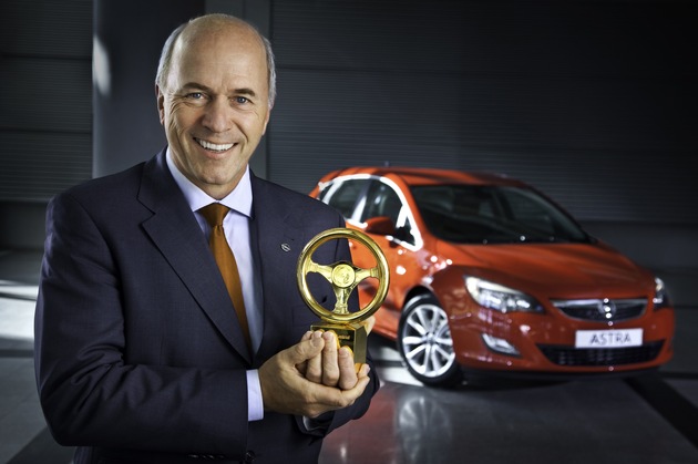 Der neue Opel Astra gewinnt das Goldene Lenkrad 2009 (mit Bild)