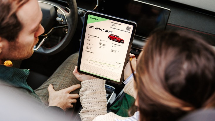 Digitales Zertifikat: mehr Transparenz für Kunden beim Verkauf eines gebrauchten Škoda