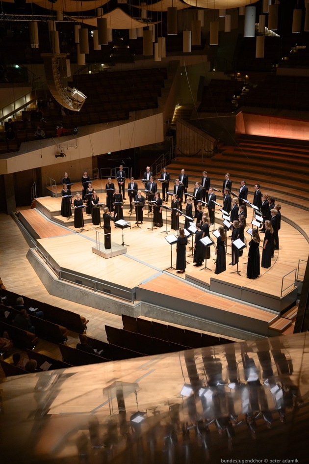 Bundesjugendchor und Deutsches Symphonie-Orchester am 18.3.2023 in der Philharmonie Berlin