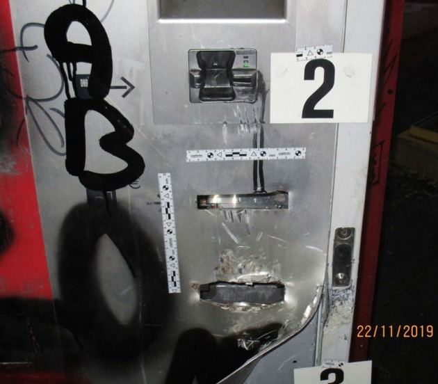 BPOL-H: Zeugenaufruf: Versuchter Aufbruch eines Fahrkartenautomaten am Bahnhof Weddel