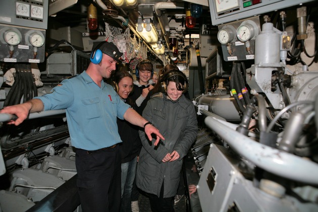 Deutsche Marine: Mädels an Bord - &quot;Girls&#039; Day&quot; bei der Marine