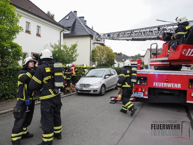 FW-MK: Rauchentwicklung im Gebäude