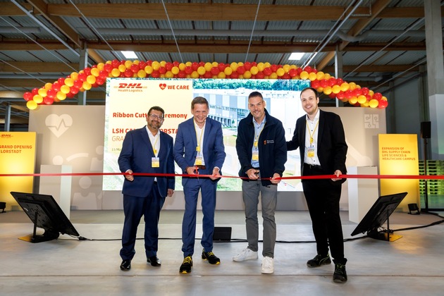 PM: Strategische Erweiterung: DHL macht DHL Health Logistics Campus in Florstadt im Rahmen seiner Milliarden-Investitionen zum Pharma-Drehkreuz Europas / PR: Strategic expansion: DHL transforms DHL Health Logistics campus in Florstadt into a European
