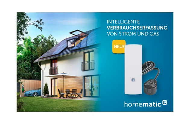 Energieverbrauch überwachen leicht gemacht: die neuen Homematic IP Schnittstellen für Strom- und Gaszähler