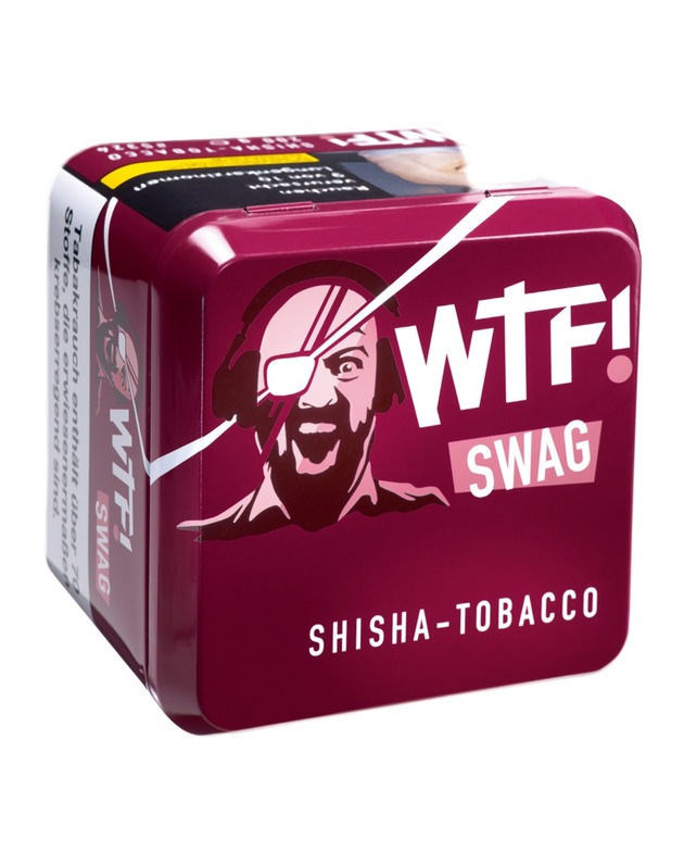 Neu! WTF! SHISHA-TOBACCO Swag