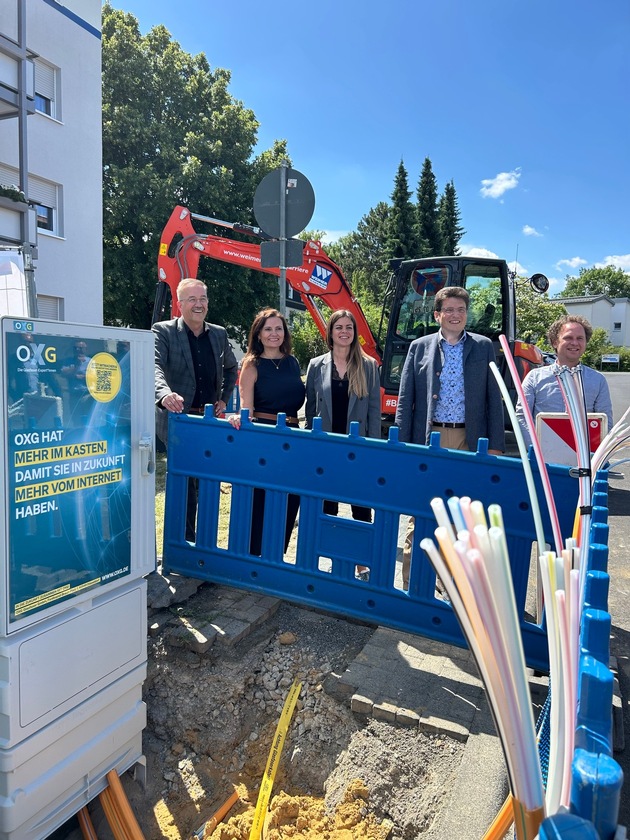 OXG startet Glasfaserausbau für mehr als 12.700 Haushalte in Wetzlar