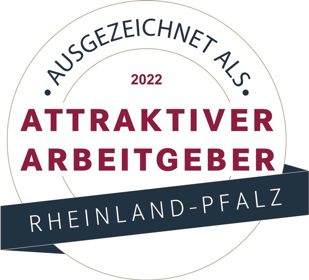 moccamedia ist &quot;Attraktiver Arbeitgeber Rheinland-Pfalz 2022&quot;
