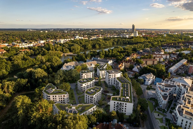 Instone startet Vertrieb für Wohnquartier „Seepalais“ am Wöhrder See in Nürnberg