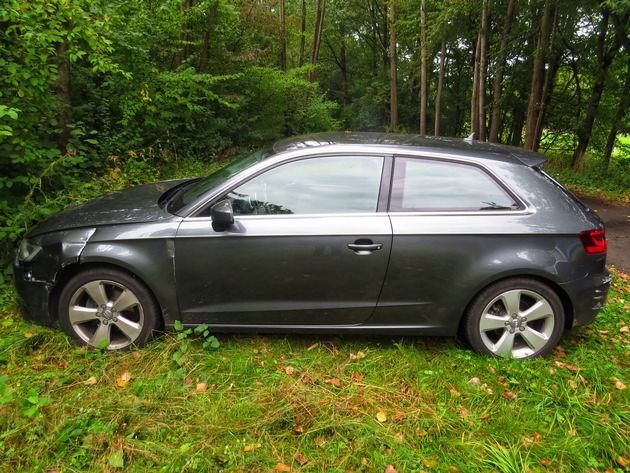 POL-WE: Ranstadt: Polizei beschlagnahmt stark beschädigten Audi / Ermittler vermuten Unfallflucht