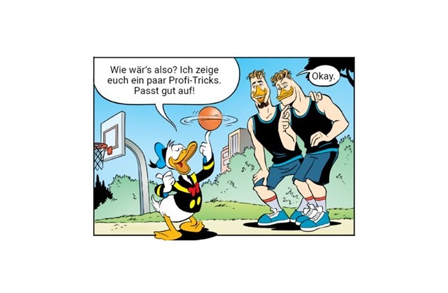 Franz und Moritz Wagner mit Gastauftritt im Micky Maus Magazin