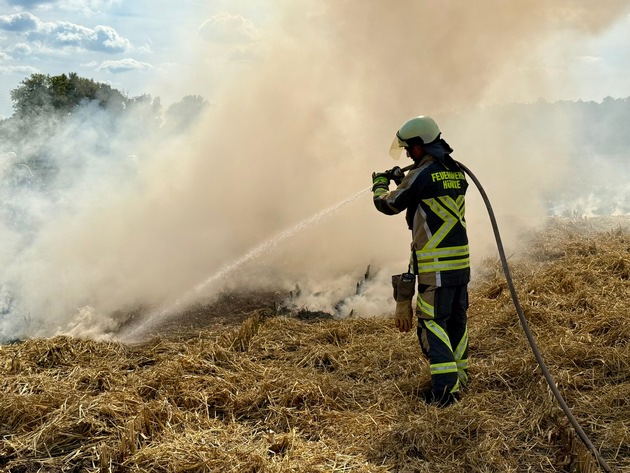 FW Hünxe: Durchführung eines Seminars zur Bekämpfung von Wald- und Vegetationsbränden