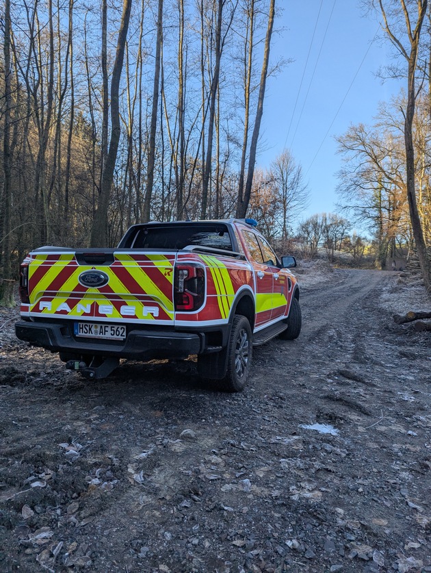 FW-AR: Ford Ranger ergänzt Arnsberger Feuerwehr-Fuhrpark