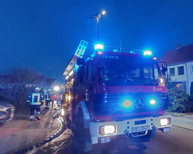 FW Celle: Kellerbrand