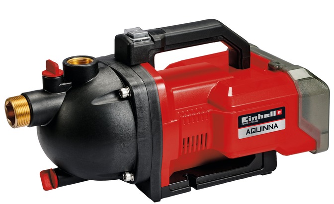 Watering the garden - now without cables! With the AQUINNA cordless garden pump from Einhell