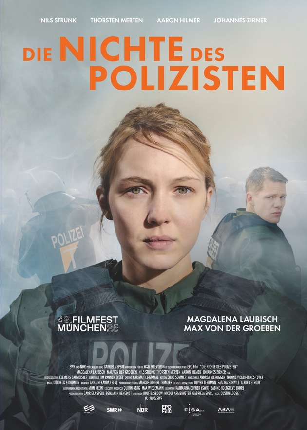 &quot;Die Nichte des Polizisten&quot; gewinnt Bernd Burgemeister Fernsehpreis / Weltpremiere am 30. Juni 2025 auf dem 42. Filmfest München