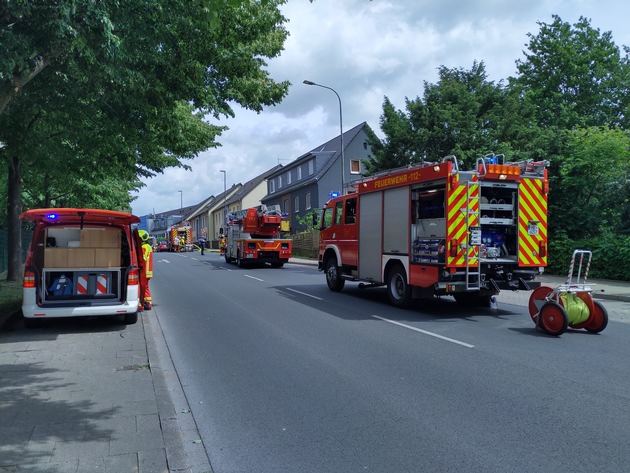 FW-Heiligenhaus: Feuer am Südring - Rauch zog in Mehrfamilienhaus (Meldung 14/2020)