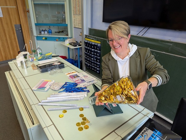 Fonds der Chemischen Industrie (FCI) f&ouml;rdert die Carl-Dittler-Realschule in Remchingen mit 1.156 Euro