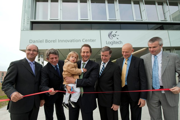 Logitech eröffnet Daniel Borel Innovation Center auf dem Campus der EPFL / Offizielle Zeremonie lässt den Geist der Innovation von Mitbegründer Daniel Borel hochleben